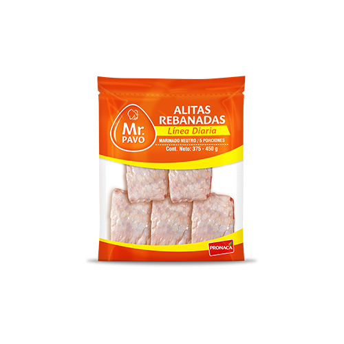 Alitas rebanadas