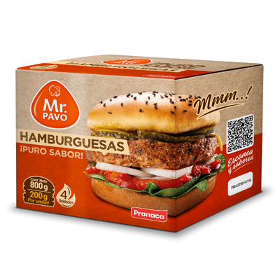 Hamburguesa de Pavo
